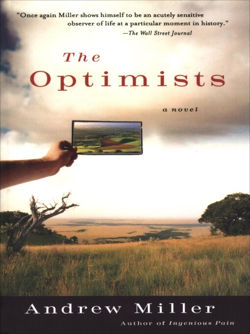 Title details for The Optimists by Andrew Miller - Wait list